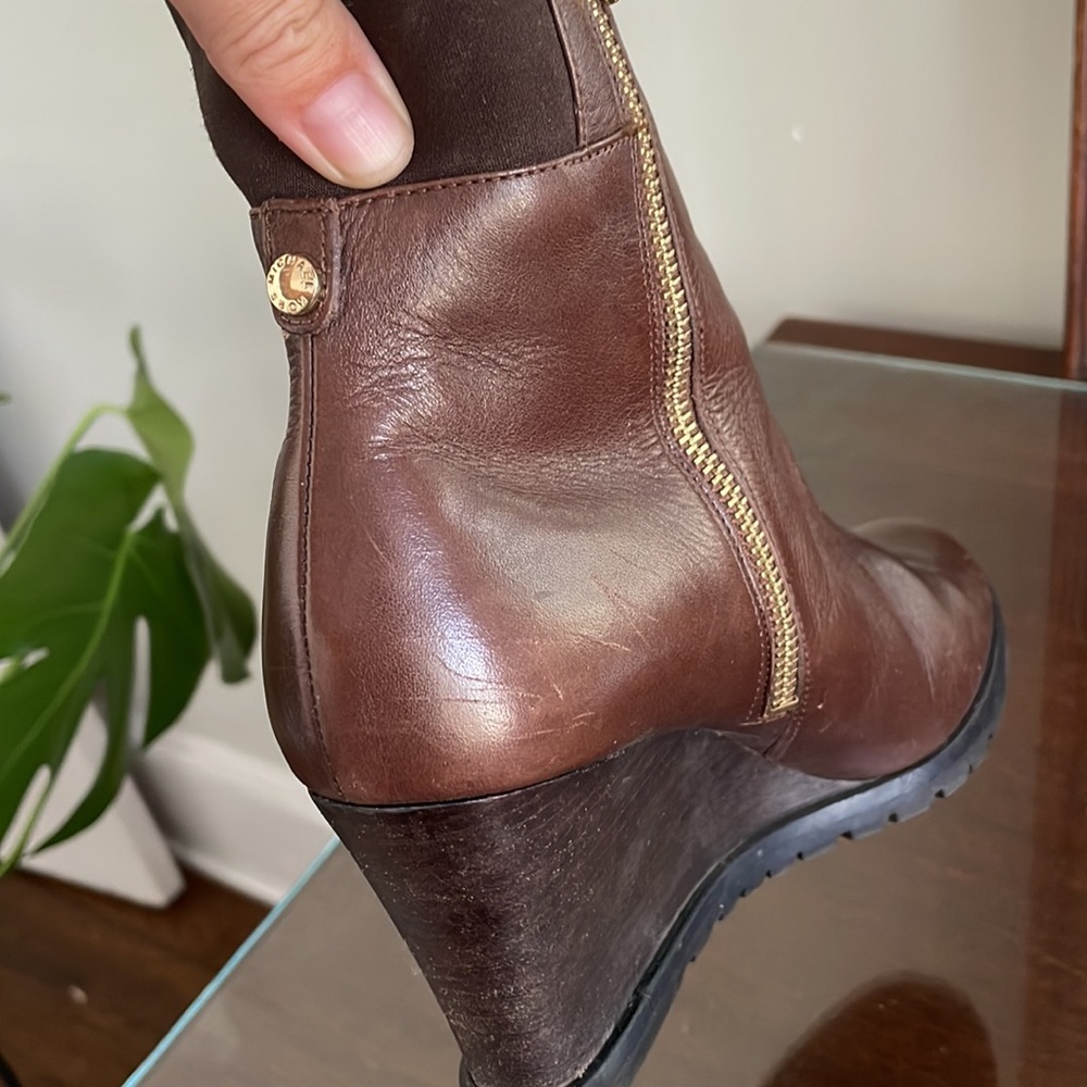 Michael Kors brown booties 6.5 - Picture 4 of 4